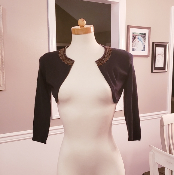 Express Angora Cardigan - Picture 1 of 3